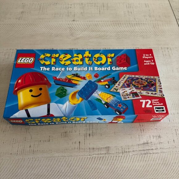 Lego Games Vintage 999 Rose Art Lego Creator The Race To Build It